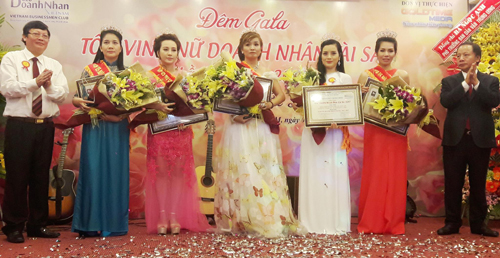 Đêm gala tôn vinh nữ doanh nhân tài sắc lần thứ 3 năm 2017